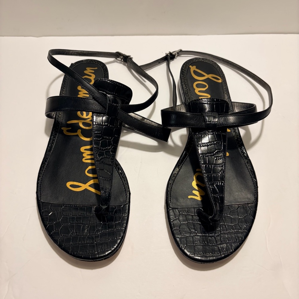 PRICE DROP Sam Edelman Black Leather Sandals